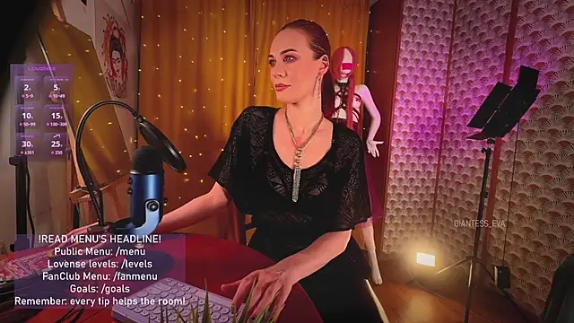 Giantess Eva online show from April 19, 4:52 pm