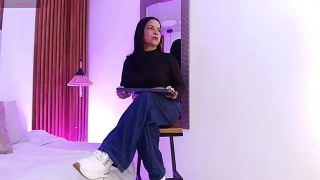 Snapshot of EvaGoddess_ chatting on July 1, 7:47 pm EvaGoddess online show from July 1, 7:47 pm