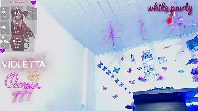 Snapshot of violettath chatting on July 12, 9:43 am violettath online show from July 12, 9:43 am