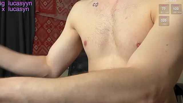 Snapshot of luca_syn chatting on July 7, 8:34 pm luca syn online show from July 7, 8:34 pm