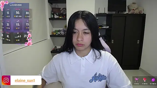 elaine sun1 online show from February 19, 12:40 am