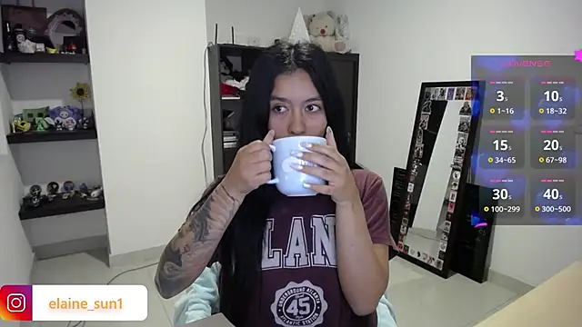 elaine sun1 online show from January 13, 3:21 am