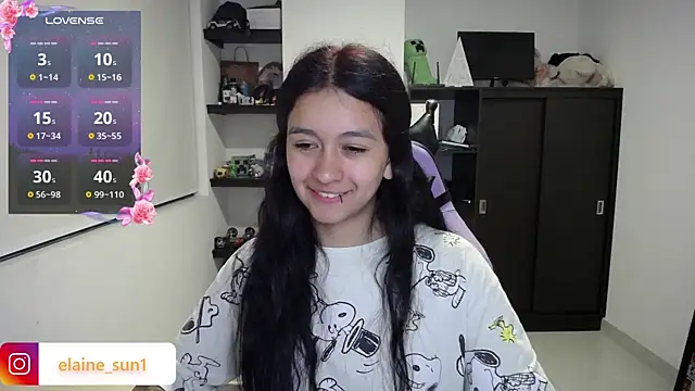 elaine sun1 online show from April 4, 2:18 am