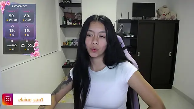 elaine sun1 online show from February 21, 1:29 am