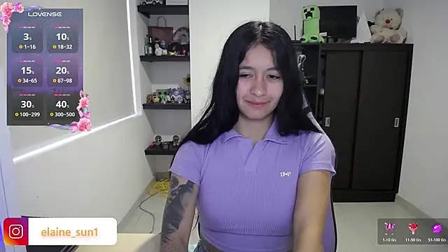 elaine sun1 online show from February 28, 7:57 pm