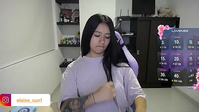 elaine sun1 online show from February 12, 1:16 am