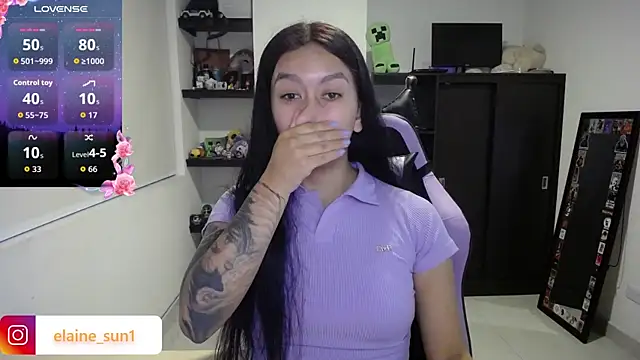 elaine sun1 online show from April 14, 11:10 pm