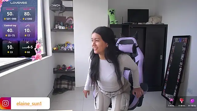 elaine sun1 online show from April 16, 8:42 pm