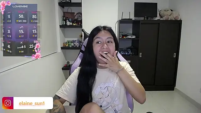 elaine sun1 online show from February 25, 12:22 am