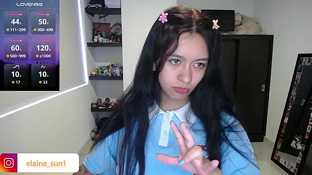 elaine sun1 online show from April 8, 8:32 pm