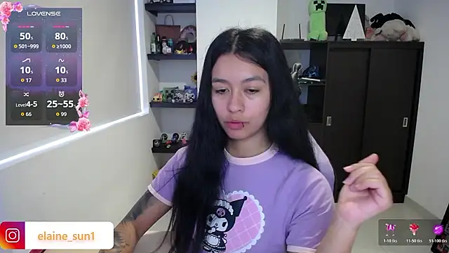 elaine sun1 online show from March 12, 6:34 pm