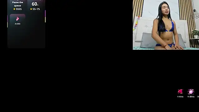 Snapshot of Nyra_18 chatting on January 17, 3:21 am Nyra 18 online show from January 17, 3:21 am