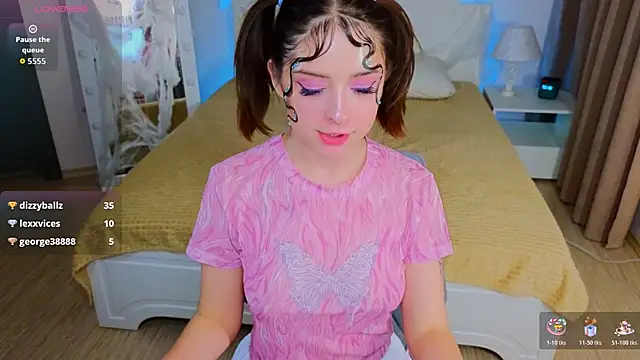 Snapshot of _Amelia_Shine_ chatting on October 23, 11:31 am Amelia Shine online show from October 23, 11:31 am