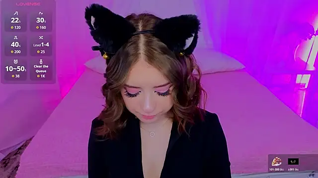 Snapshot of _Amelia_Shine_ chatting on November 27, 2:45 am Amelia Shine online show from November 27, 2:45 am