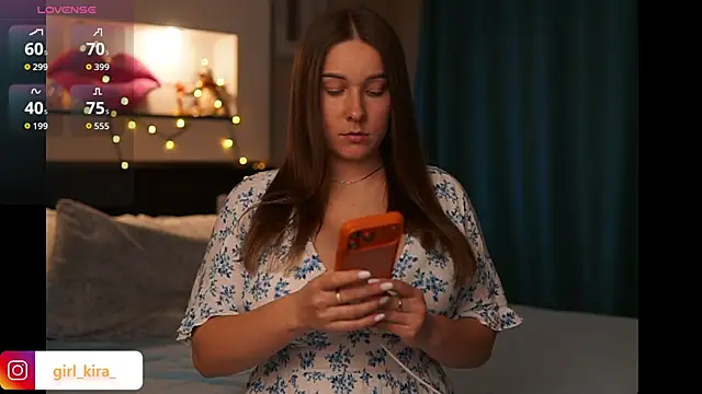 girl kiraa online show from January 8, 9:21 pm