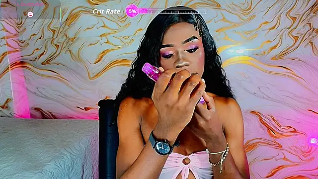 Snapshot of EbonyHansNight chatting on June 10, 11:22 am EbonyHansNight online show from June 10, 11:22 am
