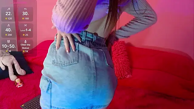 Snapshot of LexiCutie chatting on October 8, 11:12 am LexiCutie online show from October 8, 11:12 am
