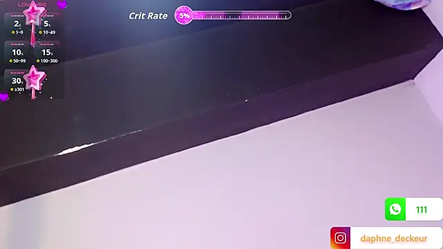 Daphnne XXX online show from November 2, 8:03 pm