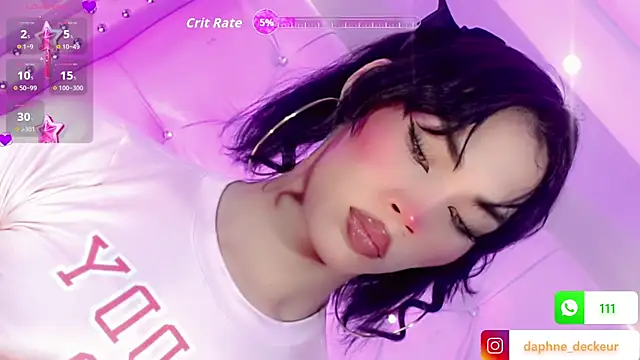 Daphnne XXX online show from October 20, 8:20 pm