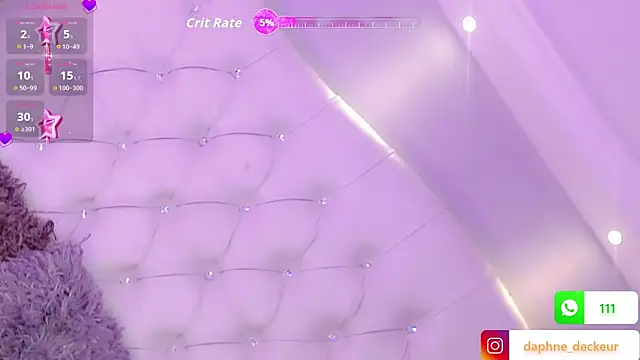 Daphnne XXX online show from October 26, 8:09 pm