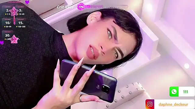 Daphnne XXX online show from November 7, 7:18 pm