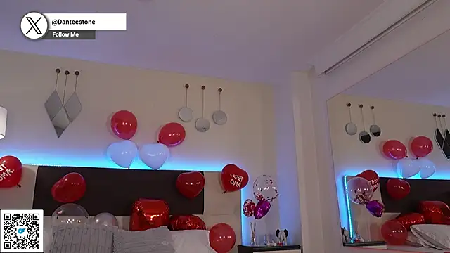 DanteeStone online show from February 14, 3:56 pm