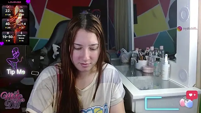 Mysticdoll69  online show from November 9, 4:55 pm