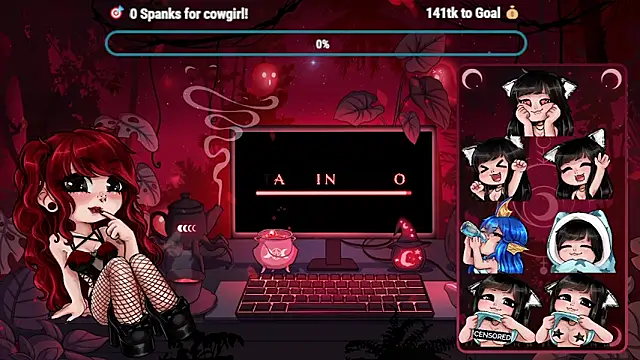 venusflytrapped online show from October 30, 8:39 pm