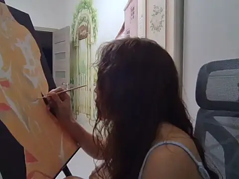 Snapshot of Ysolena chatting on February 16, 12:20 am Ysolena online show from February 16, 12:20 am