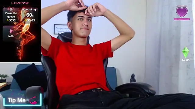 Snapshot of Alancum7 chatting on February 14, 1:33 pm Alancum7 online show from February 14, 1:33 pm