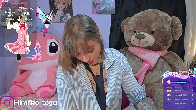 Himiiko toga online show from April 21, 1:42 am