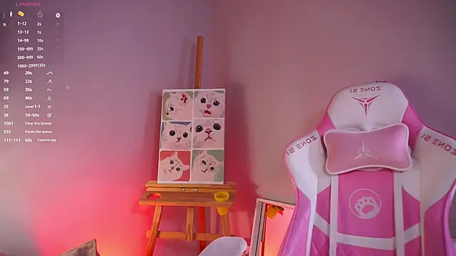 LureOfEva online show from March 16, 9:39 pm