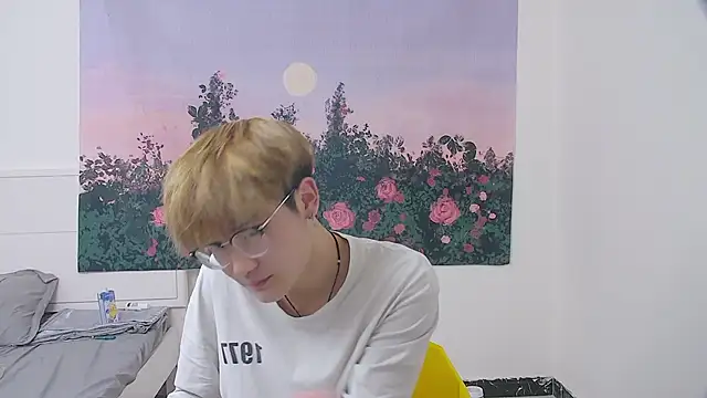 KK-cuteboy online show from April 12, 7:28 pm