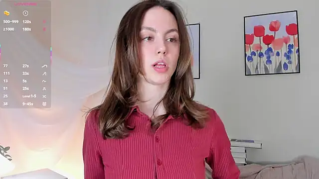 sweet and flirt online show from April 3, 12:00 pm