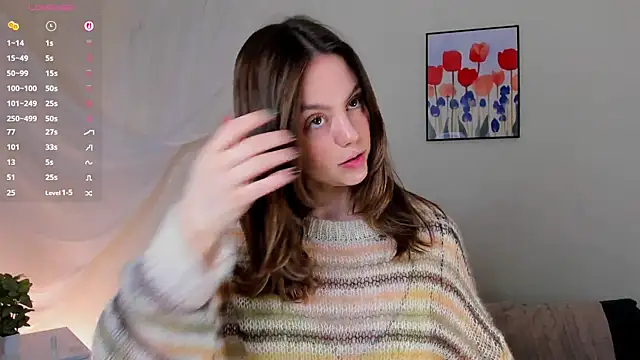 sweet and flirt online show from April 15, 6:52 am