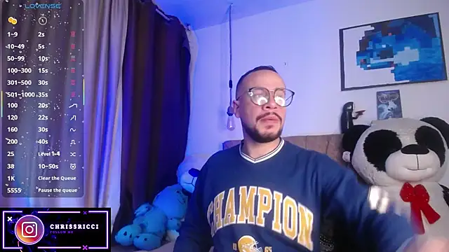 Chriss-ricci online show from October 17, 4:16 am