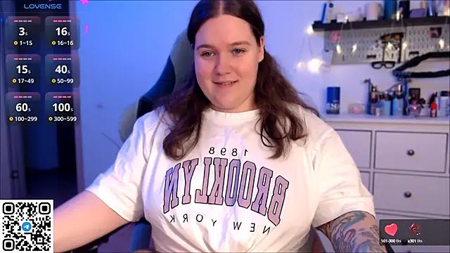 SummerTina online show from December 2, 3:31 pm