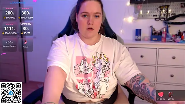 SummerTina online show from December 5, 7:33 pm