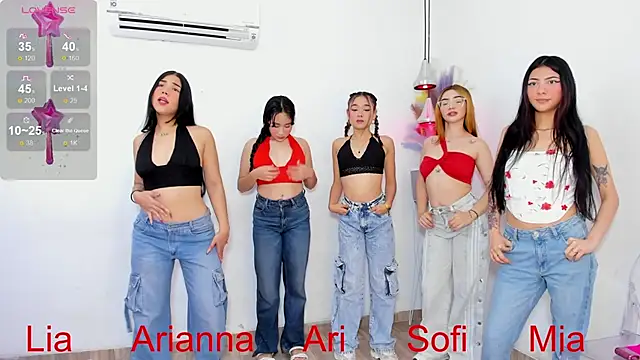 Glamorous Giirlss online show from February 20, 1:13 am