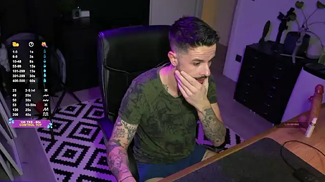 monsieurguitsxxx online show from January 9, 6:15 pm