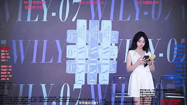 Wily-07 online show from April 2, 11:55 pm