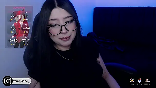 VamppyJane online show from October 24, 4:55 am