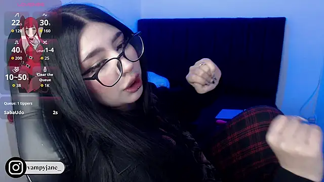 VamppyJane online show from October 21, 2:11 am