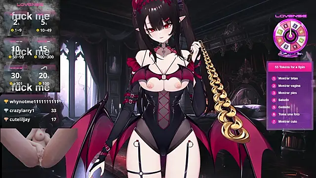 Snapshot of Kiramane chatting on February 16, 9:19 am Kiramane online show from February 16, 9:19 am