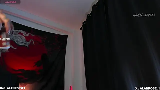 AlanRose01 online show from April 2, 10:55 am