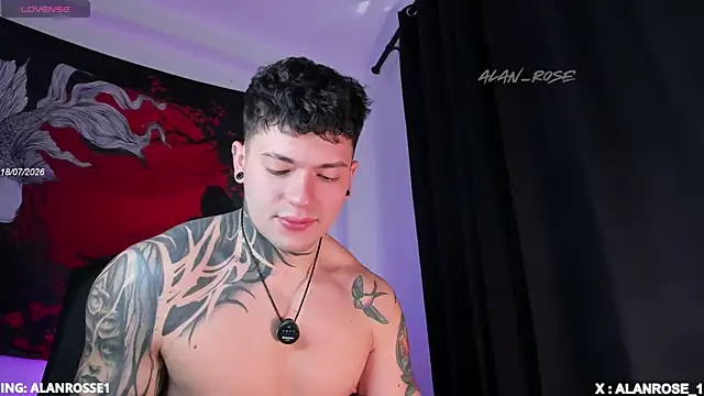 AlanRose01 online show from July 18, 2:47 pm