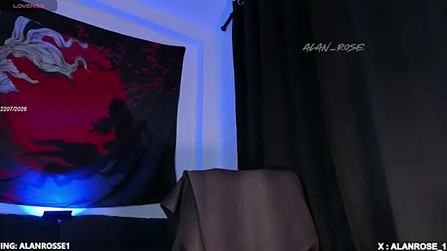AlanRose01 online show from July 22, 2:41 pm