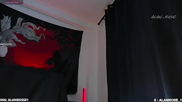 AlanRose01 online show from April 4, 11:06 am