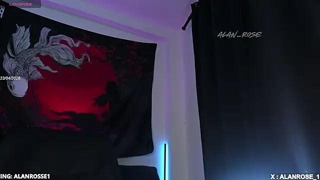 AlanRose01 online show from April 23, 10:44 am