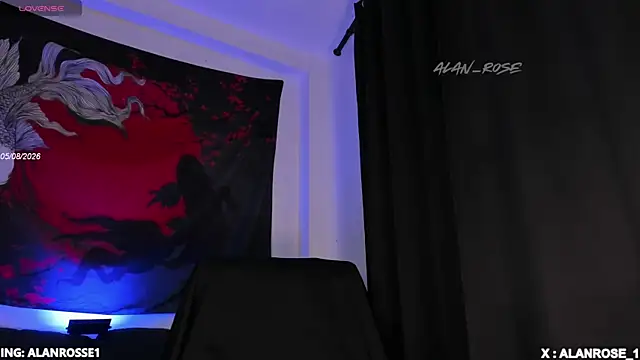 AlanRose01 online show from August 5, 2:44 pm